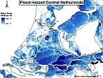 Bron: oratie Onzekerheid verzekerd, flood hazard central Netherlands